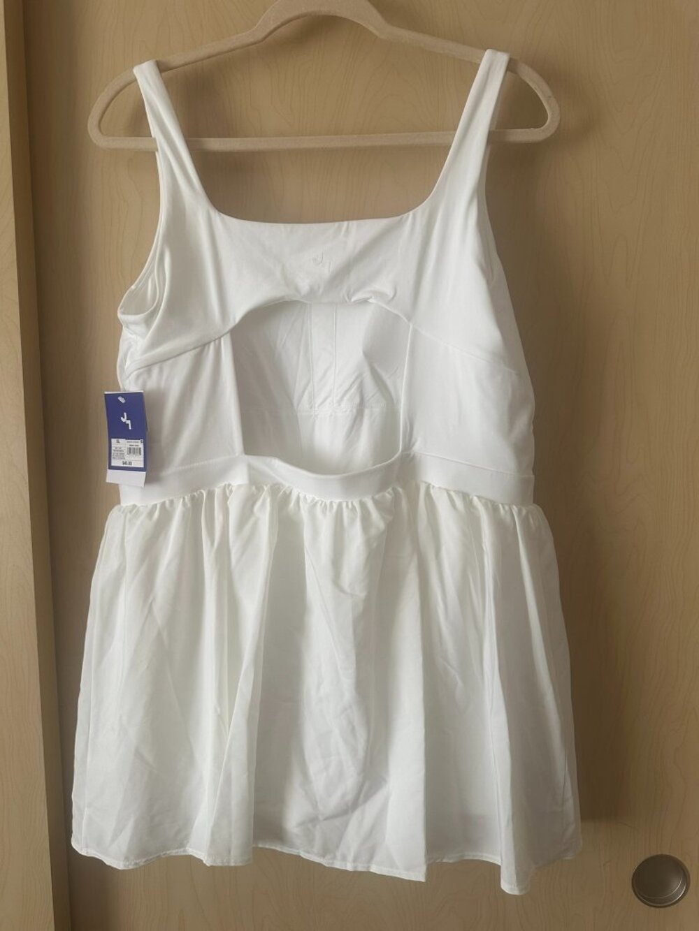 JoyLab White Tennis Dress Built In Shorts - Picture 2 of 3